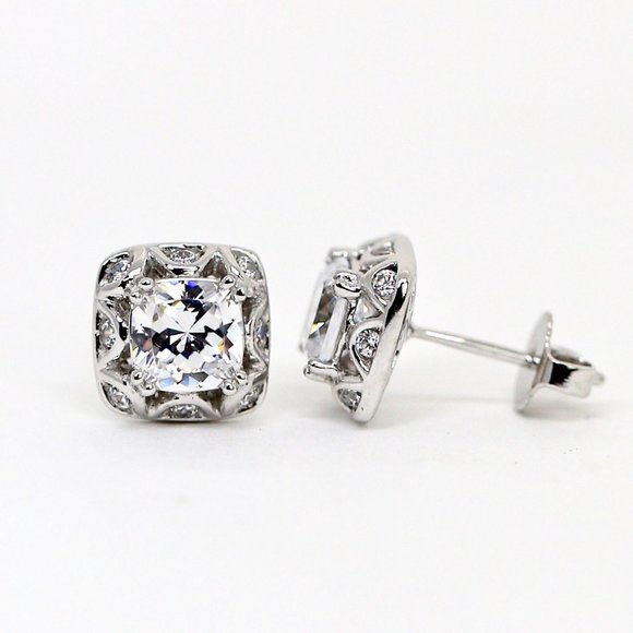 Tacori 925S White Topaz Cushion Limited Edition - Picture 4 of 12